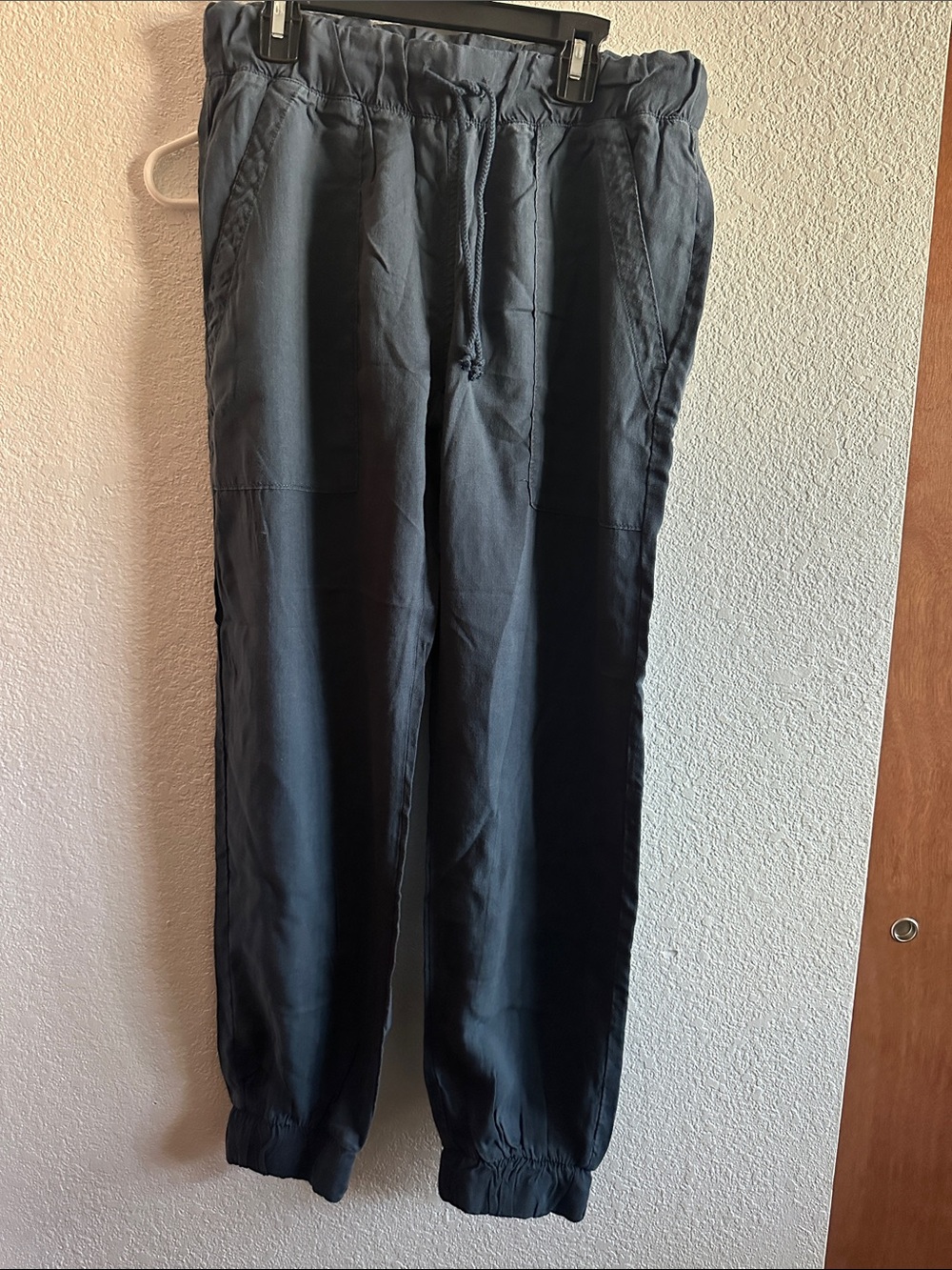 Cloth & Stone Womens navy blue Drawstring Jogger Pants